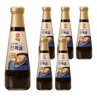 CJ BEKSUL 白雪 優質鮑魚蠔油, 350g, 6個