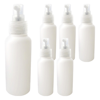 台灣 COSMOS 噴瓶 318P 100ml, 霧面白, 6個