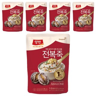Dongwon 東遠 Yangban 兩班 鮑魚粥, 420g, 5包