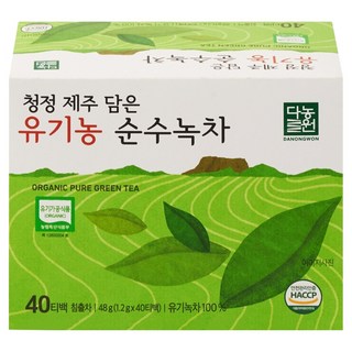 다농원 유기농순수녹차, 1.2g, 40개입, 1개