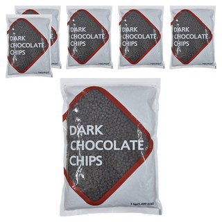 SKY 다크초코칩, 1kg, 6개