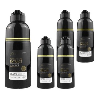 KA'FEN 卡氛 Plus+ 何首烏染髮膏, 曜石純粹黑, 5件