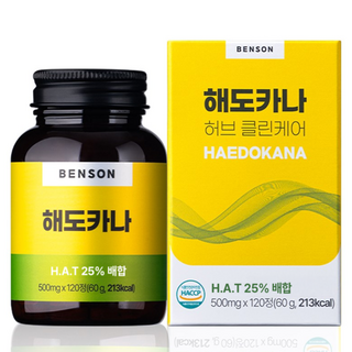 BENSON 벤슨 해도카나, 1개, 120정