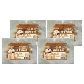 PARMIR 帕米爾 蜂蜜鴨柳條 犬用, 新鮮鴨柳製成 低脂無鹽, 蜂蜜鴨柳, 50g, 4包