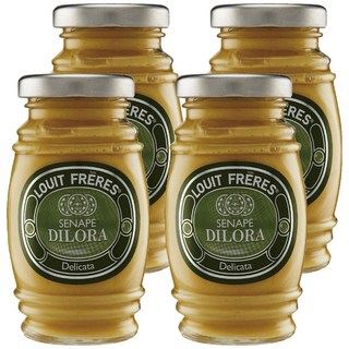 LOUIT FRERES 路易斐烈 迪洛拉芥末醬, 130g, 4罐