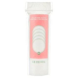 더페이스샵 도톰 원형 화장솜, 80개입, 1개