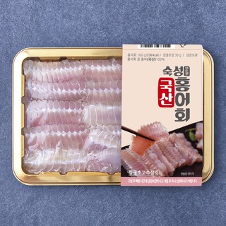 은하수산 국내산 모둠 숙성 홍어회 (냉장), 1개, 100g
