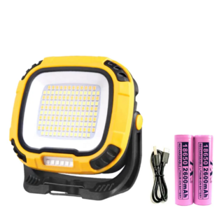 TX Tanox 特林 精密多功能強亮COB工作燈 可吊掛/磁吸/旋轉 白光/黃光/紅光 Type-C充電 使用2顆18650電池, 1個