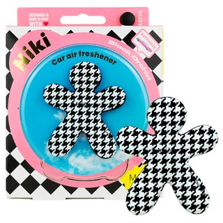 Mr&Mrs FRAGRANCE Niki 經典 車用芳香劑, 1個, 黑蘭花