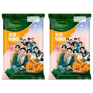 CJ bibigo 起司辣炒年糕, 2包, 360g