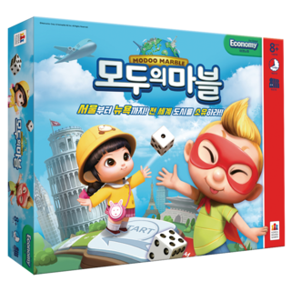 모두의마블 이코노미 보드게임, 혼합색상, 1개