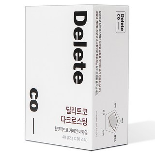 딜리트코 카페인 미함유 오르조 커피 대용차, 1개, 20개입, 2g
