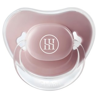 Simba 小獅王辛巴 蘊蜜超柔拇指安撫奶嘴, 耐咬較大型 6個月以上, 栗粉, 1個