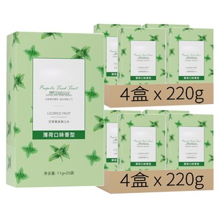 咪咪購物 旅行便攜隨身漱口水 薄荷 20條, 220g, 8盒