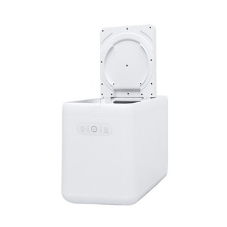 Shelpur 迷你乾燥粉碎廚餘處理機 家用 2.5L, 白色, DFFP-25A