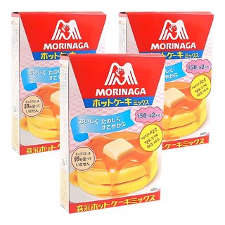 MORINAGA 森永 經典鬆餅粉, 300g, 3盒