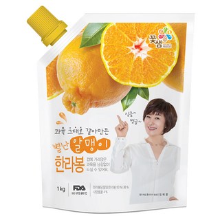 꽃샘 별난 알맹이 한라봉, 1개, 1kg