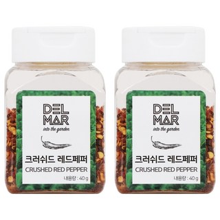 DELICIOUS MARKET 紅辣椒碎, 40g, 2罐