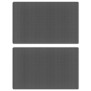 汽車磁性遮陽簾 後座 Y879 2個, 黑色, 1組