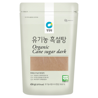 청정원 유기농 흑설탕, 454g, 1개