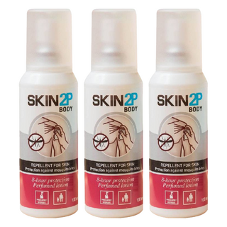 PSA SKIN 2P BODY 長效防蚊乳液 清香, 100ml, 3瓶