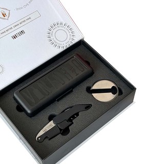 VINTORIO 紅酒愛好者醒酒器 + 開瓶器 + 錫箔切割器套組, 混色, 1套