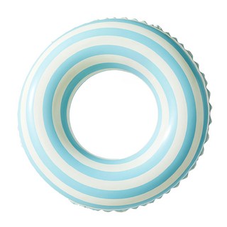S-SportPlus+ 繽紛泳圈 棒棒糖 條紋 成人兒童適用, 藍色, 1個