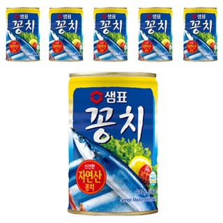 Sempio 膳府 秋刀魚罐頭, 6罐, 400g