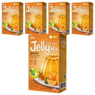 Bread Garden 橘子口味果凍粉, 100g, 5盒