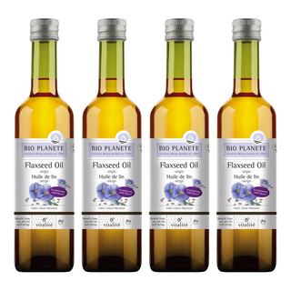 BIO PLANETE 碧歐星球 天然初榨亞麻仁油, 250ml, 4瓶