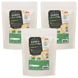 Bread Garden 無麩質免揉吐司預拌粉 228g + 酵母 4g 套組, 3個