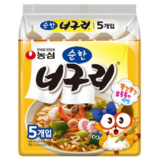 NONGSHIM 農心 爽口海鮮味烏龍麵, 5包
