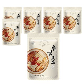 大甲佳旭 麻辣豆腐, 全素, 非基改豆腐, 450g, 6包