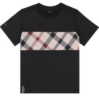 닥스키즈 남아용 스포츠 하우스체크 블럭 티셔츠 DSM12TR22M