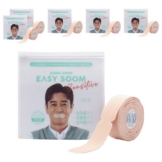 Easysoom SENSITIVE 敏感肌膚專用閉嘴膠帶 60p, 6個