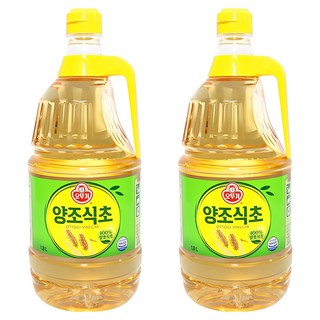 오뚜기 양조 식초, 1.8L, 2개