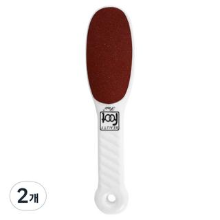 Daily On 乾淨清爽足部去角質劑 類型1, 2個, 1入, 100g