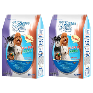 LCB 藍帶廚坊 成犬/全犬種用飼料 添加OMEGA 3 & 6 啤酒酵母 酵素與乳酸益菌 呵護毛髮健康, 菲力牛排+新鮮野菜, 3.5kg, 2袋