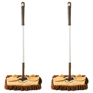 兒童迷你小拖把 棕色, 2支