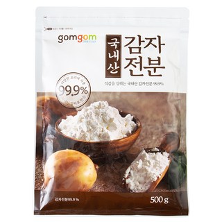 gomgom 韓國產馬鈴薯澱粉, 500g, 1個
