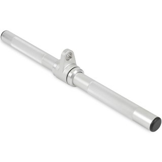 PROESCE 鋁製迴轉式重訓直桿, 銀色, 1個