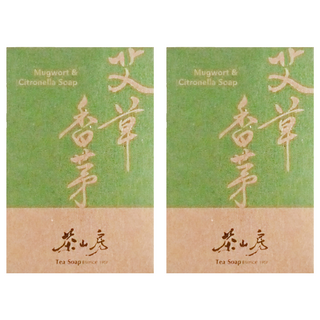 Tea Soap 茶山房 艾草香茅皂, 100g, 2個