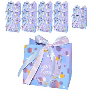 마켓감성 기프트백 도트, 혼합 색상, 15개