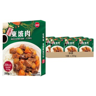 聯夏 東坡肉調理包, 200g, 9盒