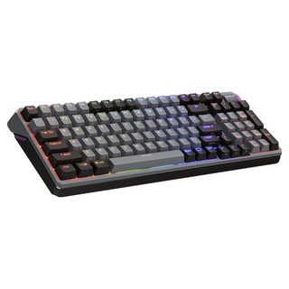 COOLER MASTER 酷碼 RGB 無線三模機械式鍵盤, 紅軸, MK770, 黑灰色, 1個