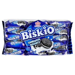 日日旺 小黑餅, 香草口味, 絲滑夾心, 下午茶點心, 780g, 1袋