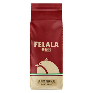 FELALA 費拉拉 西達摩 果香日曬 咖啡豆, 454g, 1包