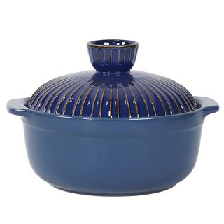 Line A系列韓式砂鍋 藍色, 1個, 2號(直徑17cm)