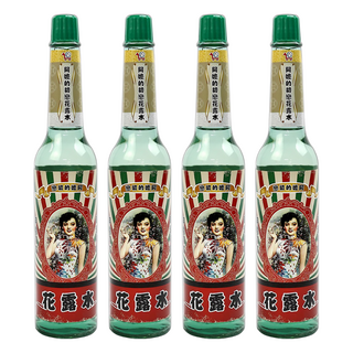 阿嬤的初戀花露水 195ml 經典花香 台灣製造, 4瓶