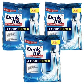 dm Denk mit 洗碗機專用洗碗粉, 1.5kg, 3個